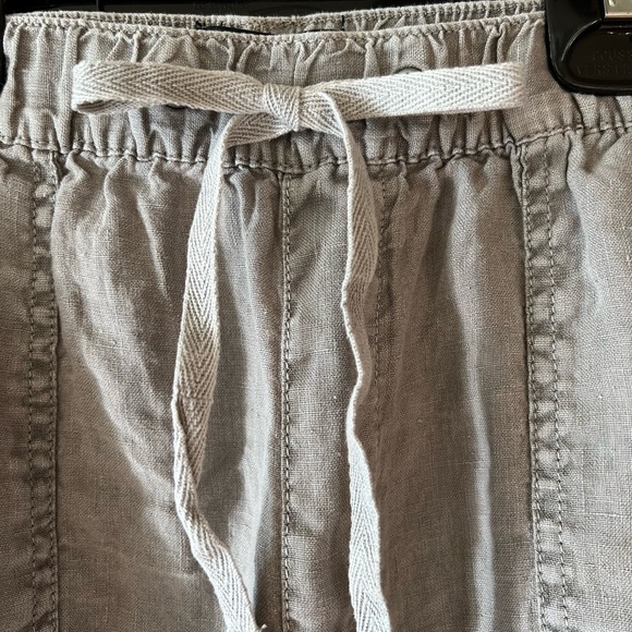 Jones & Co. Jones New York Taupe Linen Pants - Picture 3 of 11